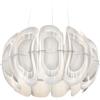 Slamp Fiordlys Suspension Round lampada a sospensione White