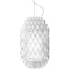 Slamp Chantal Suspension Small lampada a sospensione White