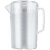 Culnflun Brocca per Acqua PC Plastica Resistenze alle Alte Temperature Bollitore Glassato Mix Bevande con Bilancia e Coperchio per Limonata Bevanda Tè Freddo (5000 ml)