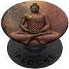 Buddha Designs by Kajiro Buddha astratto fiore di loto buddismo ispiratore buddista PopSockets PopGrip Adesivo