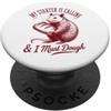 Vintage Sourdough Bread Makers Graphics Il mio antipasto chiama I Must Dough Lievito Madre Bread Baker PopSockets PopGrip Adesivo
