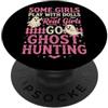 Halloween Costume Paranormal and Ghost H Ragazze vere vanno a caccia di fantasmi paranormale divertente Halloween PopSockets PopGrip Adesivo