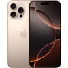 Apple iPhone 16 Pro Max (256 GB, Deserto di titanio, 6.90", SIM + eSIM, 5G), Smartphone, Oro