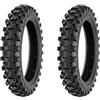 ECOVELO N° 2 Copertoni 2.50 - 10 Copia di Pneumatici Rinforzati Tassellati 33J Cross Mini Moto Gomme Minicross Pit Bike