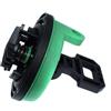 Hosrivae Tappo serbatoio carburante con meccanismo di bloccaggio per escavatori Caterpillar - costruzione ABS verde compatibile con Cat 2010330/1428828/2849039 (serie 216B-289C)