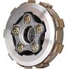 Generic Gruppo Frizione Motore Moto, Gruppo Frizione Moto 5 Colonne 6 Piastre Kit Frizione di Ricambio in Lega per CG125 CG150