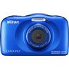 Nikon Fotocamera Compatta Nikon Coolpix W150 Blu - Prodotto in Italiano