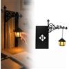 Generico Ghost Bookshelf Lantern，Library Mini Bookshelf Lamp, Little Cute Lantern-Decorative Library Hanging Resin Lighting, Miniature Halloween Vintage Patchwork Reading Book LED Nightlight