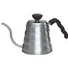 Hario VKBR-70HSV Bollitore da caffè a collo d'oca, corpo principale/coperchio: manopola in acciaio inossidabile/manico: resina fenolica, argento