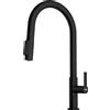FRANKE Miscelatore filtrazione acqua con doccia Maris Slim Clear Water Black Matt Franke
