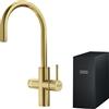 FRANKE Miscelatore elettronico multifunzione Mythos Water Hub All in One Gold Franke