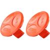Lapiglo Copertura per testina di taglio per decespugliatore Black & Decker GL530 GL540 GL544 GL545 GL555XC GL560, tappo di ricambio per bobine per decespugliatore (2 pezzi)