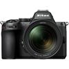 Nikon Z5II + Z 24-70 + Lexar SDXC 128GB, Fotocamera Mirrorless, CMOS FX da 24.5 MP, Pieno Formato, Mirino OLED Quad-VGA EVF, LCD 3.0 Touch, Wi-Fi, BT, Video 4K, Nero [Nital V.I.P.: 6 anni garanzia]