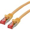 ROLINE Cavo patch ROLINE S/FTP cat. 6, livello componente, LSOH, 5m, giallo (21.15.2625)