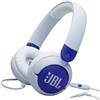 JBL Junior 320 Auricolare Cablato A Padiglione Musica e Chiamate Blu