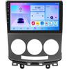 OEM Lettore multimediale per auto, dimensioni dello schermo, sistema di navigazione, compatibile con Mazda 5 dal 2005 al 2010, modello T2CP (4 core, 2 GB di RAM, 32 GB di memoria)