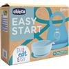 CHICCO (ARTSANA SpA) chicco set pappa silicone 6m+ azzurro
