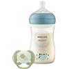 PHILIPS SpA philips avent baby gift set 3,0 night 1 biberon natural response 260 ml + 1 succhietto ultra air