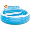 Intex Piscina Family con Poltrona (229x218x79cm) Art. 57190 - Confezione Da 1 Pezzo