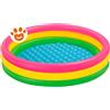 Intex Piscina Sunset per Bambini 3 Anelli - Ø 114 x 25 cm
