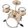 Generic Strumento Musicale in Miniatura, Modello Replica Set di Batteria Set di Ornamenti per Batterista Decorazioni per la Casa con Scatola, 3, 39 3, 15 2, 32 Pollici