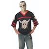 Rubie's Venerdì 13, Jason Hockey Jersey E Maschera Costume, nero, X-Large