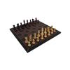 Italfama Lusso Italiano Scacchi IN Legno Set Con Pelle Tavola 10.5cm King