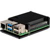Joy-it Custodia Joy-it Armor Block SBC in alluminio per Raspberry Pi 5 Nero [RB-ALUCASEP5-07]