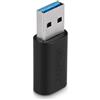 Lindy Adattatore Usb Lindy 41904 Usb 3.2 Tipo A/C M/F 10Gbps Nero [41904]