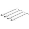 Belkin BoostCharge Cavo intrecciato da USB-C a USB-C, Cavo USB C ricarica rapida per iPhone 15, Samsung Galaxy S24, Pixel, iPad, Nintendo Switch e altri, Cavo USB Type-C, 2 m, confezione da 2, bianco