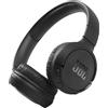 JBL Tune 510 BT Cuffie On-Ear Wireless, Bluetooth 5.0, Pieghevole, Microfono Integrato, Connessione Multipoint e ad Assistente Vocale, fino a 40 Ore di Autonomia e Ricarica Veloce, Nero