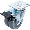 BGS Do it yourself BGS Diy 81948 | Doppia ruota piroettante | con freno | Ø 75 mm