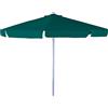 VERDELOOK Ombrellone in Alluminio e Poliestere, 3x3 m, Verde Scuro