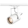 SLV faretto sistema monofase EURO SPOT/faretto, spot LED, faretto a plafone, sistema a binari, illuminazione di interni / GU10 25W bianco