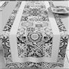 PETTI Artigiani Italiani - Accessori Tessili da Cucina, Runner da Tavolo Elegante 40x140 cm in Microfibra, Tovaglia Tavola in Stampa Digitale Vietri Nero, 100% Made in Italy