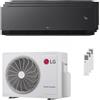 LG Condizionatore LG ARTCOOL Black AI trial split 9000+12000+12000 BTU inverter A+++ wifi unità esterna 6.2 kW MU3R21.U24A0/AA09SB.NS1_1/AA12SB.NS1_2