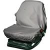 Town and Country Covers Town And Country - Coprisedile Standard per Trattore o macchinari, Colore: Grigio