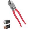 VEVOR Tagliacavi per Cavi Pinza Tagliacavi con Lame Forgiate Manici Rivestiti in PVC da Elettricista, Taglierina per Cavi di Alluminio 4/0 AWG, Filo di Rame 2/0 AWG Filo di Comunicazione 24 AWG