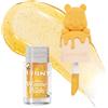 Wet n Wild, Winnie The Pooh Buzz Buzz Hunny Lip Gloss, Bee Sweet, 4.5 ml | Character Charm Included, High-Shine Finish with Glitter, Light Honey Flavour