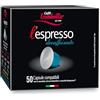 CAFFÉ TROMBETTA DAL 1890 Caffè Trombetta, l'espresso decaffeinato - 50 Capsule compatibili Nespresso