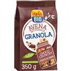 Isola Bio Granola Crunchy al Cioccolato con Riso Soffiato e Crusca, Ricca di Fibre, 100% Ingredienti Naturali, per Vegani e Vegetariani, Formato 350gr