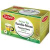 Selen Tè verde camomilla-menta, 20 bustine di tè confezionate singolarmente - 30 g
