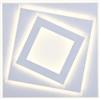 Plafoniera LED Alessia telecomando 2300lm 30W 2 tonalità 35x35x5,5 cm bian