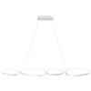Sospensione LED Gil 4800 lm 3000-6000K 121,5x34x120 cm bianco