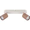 Briloner Faretto LED Skaft 2 luci orientabili 28x8,5x6 cm grigio