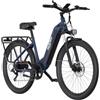 ONESPORT OT05 Bicicletta Elettrica City, Motore 250W, Batteria 36V 18.2Ah, Pneumatico 27.5*2.25 pollici - Blu