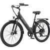 PURE UNICORN U2 Bicicletta elettrica , motore da 750 W, batteria da 48 V 12,8 Ah, pneumatici da 27,5", 45 km/h, 60 km - Nero