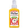 PicSol Spray antizanzare Citronella/Citriodiolo attivo 100% vegetale - 125 ml