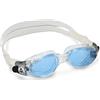 Aquasphere Aqua Sphere Kaiman Compact Occhialini da Piscina, per Adulti e Adolescenti Adattati al Viso Piccolo, Protezione UV, Guarnizione in Silicone, Visione a 180°, Lenti Antiappannamento e Antigoccia