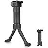 OTraki Bipiede con Impugnatura Forma a Y Vertical Foregrip Retrattile Si Estende da 16 a 22 cm Bipod Si Piega e Si Chiude